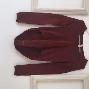 Rusty orange bodysuit